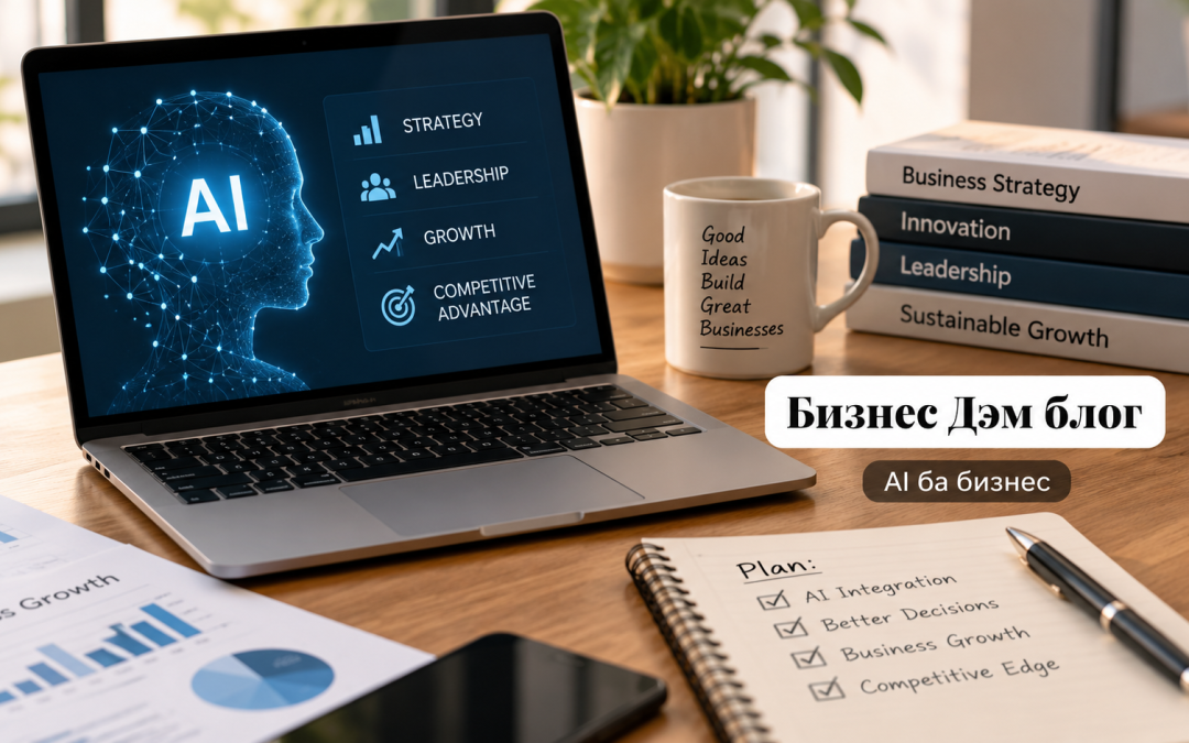 AI таны бизнесийг булаахгүй.